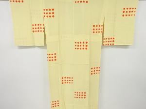 リサイクル　水玉模様単衣長襦袢